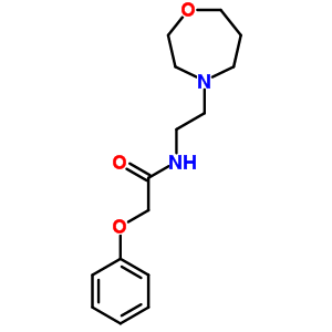 49809-03-2  N-[2-(1,4-oxazepan-4-yl)ethyl]-2-phenoxyacetamide