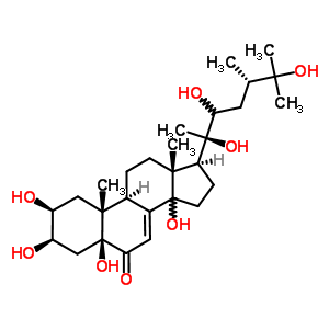 50299-45-1  (2beta,3beta,5beta,14xi)-2,3,5,14,20,22,25-heptahydroxyergost-7-en-6-one