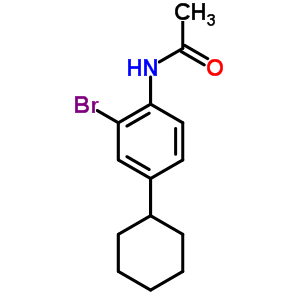 5422-53-7  N-(2-bromo-4-cyclohexylphenyl)acetamide