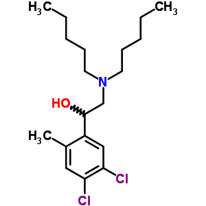 5462-73-7  1-(4,5-dichloro-2-methylphenyl)-2-(dipentylamino)ethanol