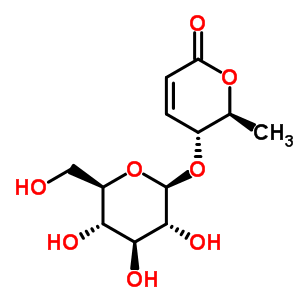 54835-71-1  (2S,3R)-2-methyl-6-oxo-3,6-dihydro-2H-pyran-3-yl beta-D-glucopyranoside