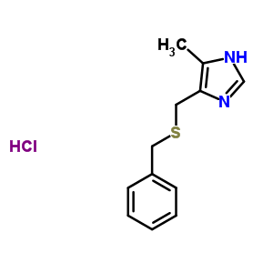 74461-53-3  4-[(benzylsulfanyl)methyl]-5-methyl-1H-imidazole hydrochloride (1:1)