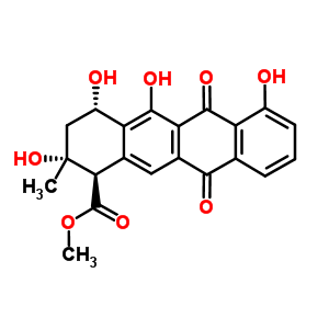 78173-89-4  methyl (1R,2R,4S)-2,4,5,7-tetrahydroxy-2-methyl-6,11-dioxo-1,2,3,4,6,11-hexahydrotetracene-1-carboxylate