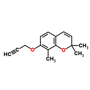 94244-29-8  2,2,8-trimethyl-7-(prop-2-yn-1-yloxy)-2H-chromene