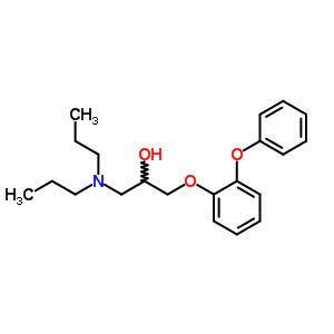 24588-96-3  1-(dipropylamino)-3-(2-phenoxyphenoxy)propan-2-ol