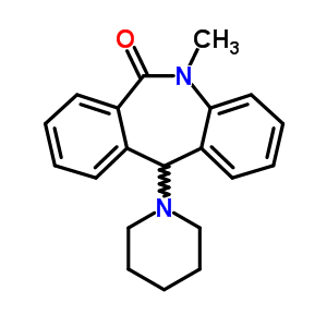 25606-70-6  5-methyl-11-(piperidin-1-yl)-5,11-dihydro-6H-dibenzo[b,e]azepin-6-one