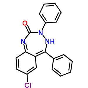 25893-70-3  7-chloro-3,5-diphenyl-3,4-dihydro-2H-1,3,4-benzotriazepin-2-one