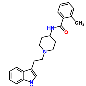 26844-25-7  N-{1-[2-(1H-indol-3-yl)ethyl]piperidin-4-yl}-2-methylbenzamide