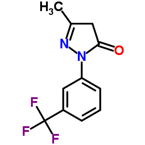 321-05-1  5-methyl-2-[3-(trifluoromethyl)phenyl]-2,4-dihydro-3H-pyrazol-3-one