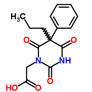 33837-13-7  (2,4,6-trioxo-5-phenyl-5-propyltetrahydropyrimidin-1(2H)-yl)acetic acid