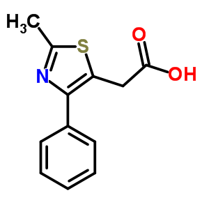 34272-66-7  (2-methyl-4-phenyl-1,3-thiazol-5-yl)acetic acid