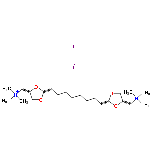 35096-60-7  (octane-1,8-diyldi-1,3-dioxolane-2,4-diyl)bis(N,N,N-trimethylmethanaminium) diiodide