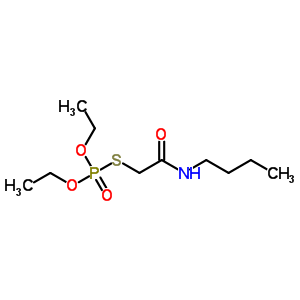 35841-63-5  S-[2-(butylamino)-2-oxoethyl] O,O-diethyl phosphorothioate