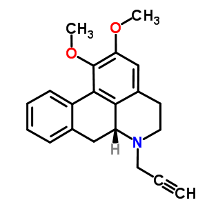35936-73-3  (6aR)-1,2-dimethoxy-6-(prop-2-yn-1-yl)-5,6,6a,7-tetrahydro-4H-dibenzo[de,g]quinoline