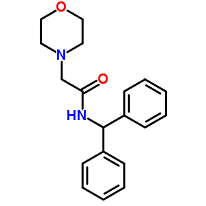 37390-29-7  N-(diphenylmethyl)-2-(morpholin-4-yl)acetamide