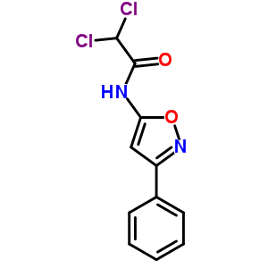 37852-60-1  2,2-dichloro-N-(3-phenyl-1,2-oxazol-5-yl)acetamide