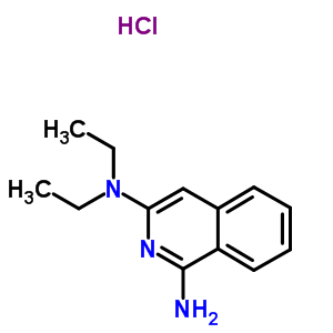 37989-09-6  N~3~,N~3~-diethylisoquinoline-1,3-diamine hydrochloride (1:1)