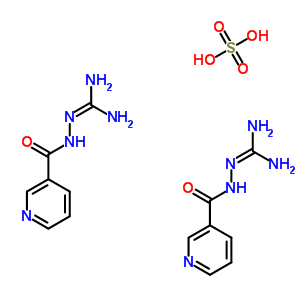 38261-24-4  N''-(pyridin-3-ylcarbonyl)carbonohydrazonic diamide sulfate (2:1)