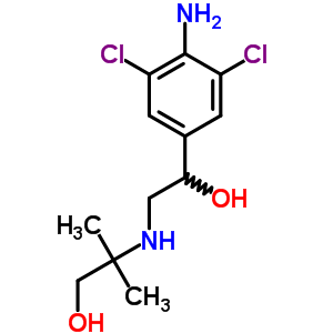 38339-18-3  2-{[2-(4-amino-3,5-dichlorophenyl)-2-hydroxyethyl]amino}-2-methylpropan-1-ol