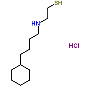 38920-59-1  2-[(4-cyclohexylbutyl)amino]ethanethiol hydrochloride (1:1)