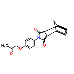 39488-07-8  2-[4-(2-oxopropoxy)phenyl]-3a,4,7,7a-tetrahydro-1H-4,7-methanoisoindole-1,3(2H)-dione
