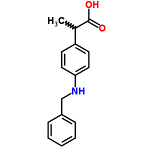39718-88-2  2-[4-(benzylamino)phenyl]propanoic acid