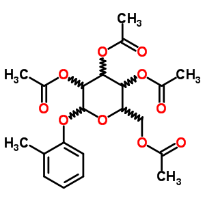 5346-66-7  2-methylphenyl 2,3,4,6-tetra-O-acetylhexopyranoside