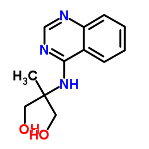 5429-59-4  2-methyl-2-(quinazolin-4-ylamino)propane-1,3-diol