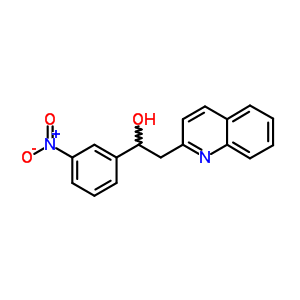 5437-26-3  1-(3-nitrophenyl)-2-(quinolin-2-yl)ethanol