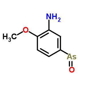 5440-12-0  2-methoxy-5-(oxoarsanyl)aniline
