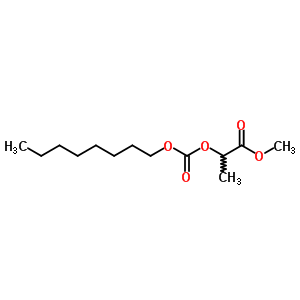 5456-15-5  methyl 2-{[(octyloxy)carbonyl]oxy}propanoate