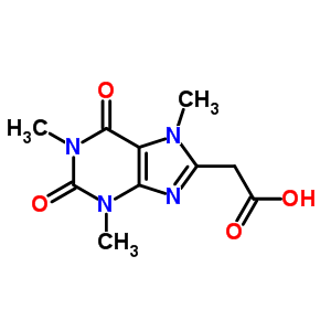 5614-58-4  (1,3,7-trimethyl-2,6-dioxo-2,3,6,7-tetrahydro-1H-purin-8-yl)acetic acid