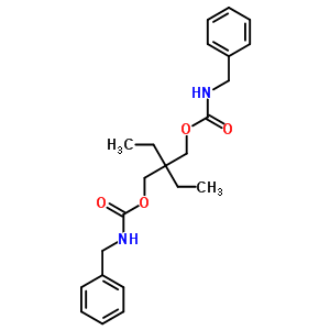 25658-38-2  2-{[(benzylcarbamoyl)oxy]methyl}-2-ethylbutyl benzylcarbamate (non-preferred name)