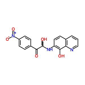 25912-23-6  2-hydroxy-2-[(8-hydroxyquinolin-7-yl)amino]-1-(4-nitrophenyl)ethanone