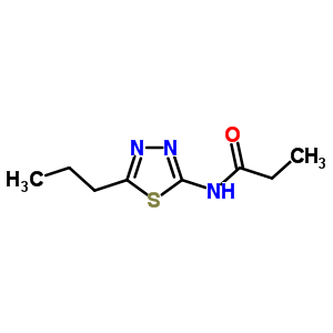 25958-40-1  N-(5-propyl-1,3,4-thiadiazol-2-yl)propanamide