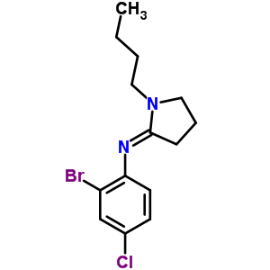 27033-92-7  2-bromo-N-[(2E)-1-butylpyrrolidin-2-ylidene]-4-chloroaniline