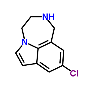 27158-81-2  9-chloro-1,2,3,4-tetrahydro[1,4]diazepino[6,7,1-hi]indole