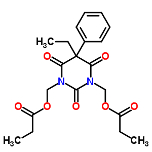 27506-81-6  (5-ethyl-2,4,6-trioxo-5-phenyldihydropyrimidine-1,3(2H,4H)-diyl)dimethanediyl dipropanoate