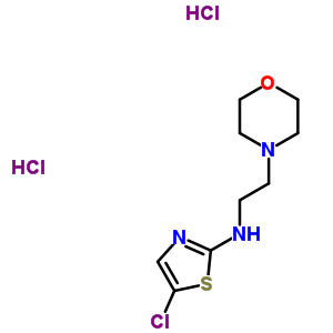 35041-96-4  5-chloro-N-[2-(morpholin-4-yl)ethyl]-1,3-thiazol-2-amine dihydrochloride