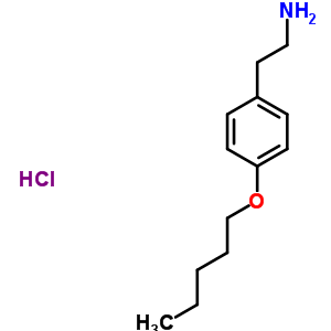 37563-55-6  2-[4-(pentyloxy)phenyl]ethanamine hydrochloride (1:1)