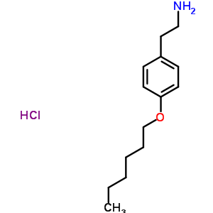 37563-56-7  2-[4-(hexyloxy)phenyl]ethanamine hydrochloride (1:1)