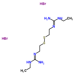 37914-90-2  2,2'-(disulfanediyldiethane-2,1-diyl)bis(1-ethylguanidine) dihydrobromide