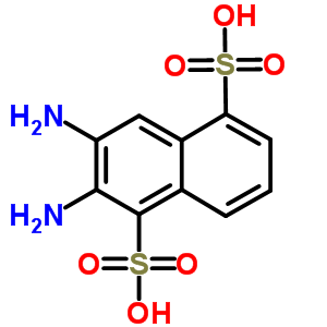 39699-08-6  2,3-diaminonaphthalene-1,5-disulfonic acid