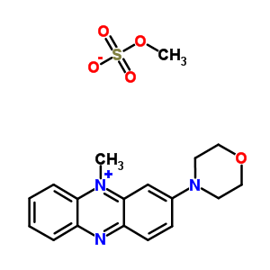 40816-83-9  5-methyl-3-(morpholin-4-yl)phenazin-5-ium methyl sulfate