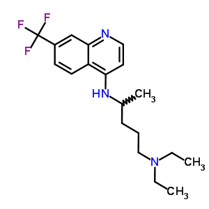 442-85-3  N~1~,N~1~-diethyl-N~4~-[7-(trifluoromethyl)quinolin-4-yl]pentane-1,4-diamine