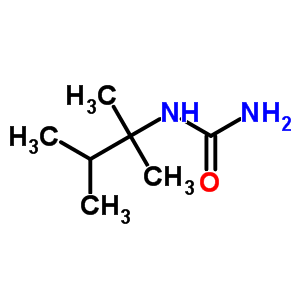 5344-89-8  1-(2,3-dimethylbutan-2-yl)urea