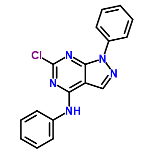 5414-01-7  6-chloro-N,1-diphenyl-1H-pyrazolo[3,4-d]pyrimidin-4-amine