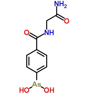 5425-21-8  N~2~-[4-(dihydroxyarsanyl)benzoyl]glycinamide