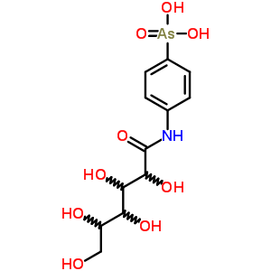 5425-68-3  {4-[(2,3,4,5,6-pentahydroxyhexanoyl)amino]phenyl}arsonic acid (non-preferred name)