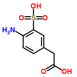 5433-75-0  (4-amino-3-sulfophenyl)acetic acid
